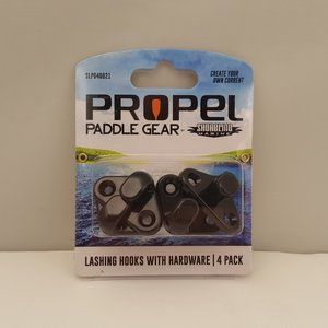 PROPEL Paddle Gear by Shoreline Marine Lashing Hooks w/ Hardware 4 Pk